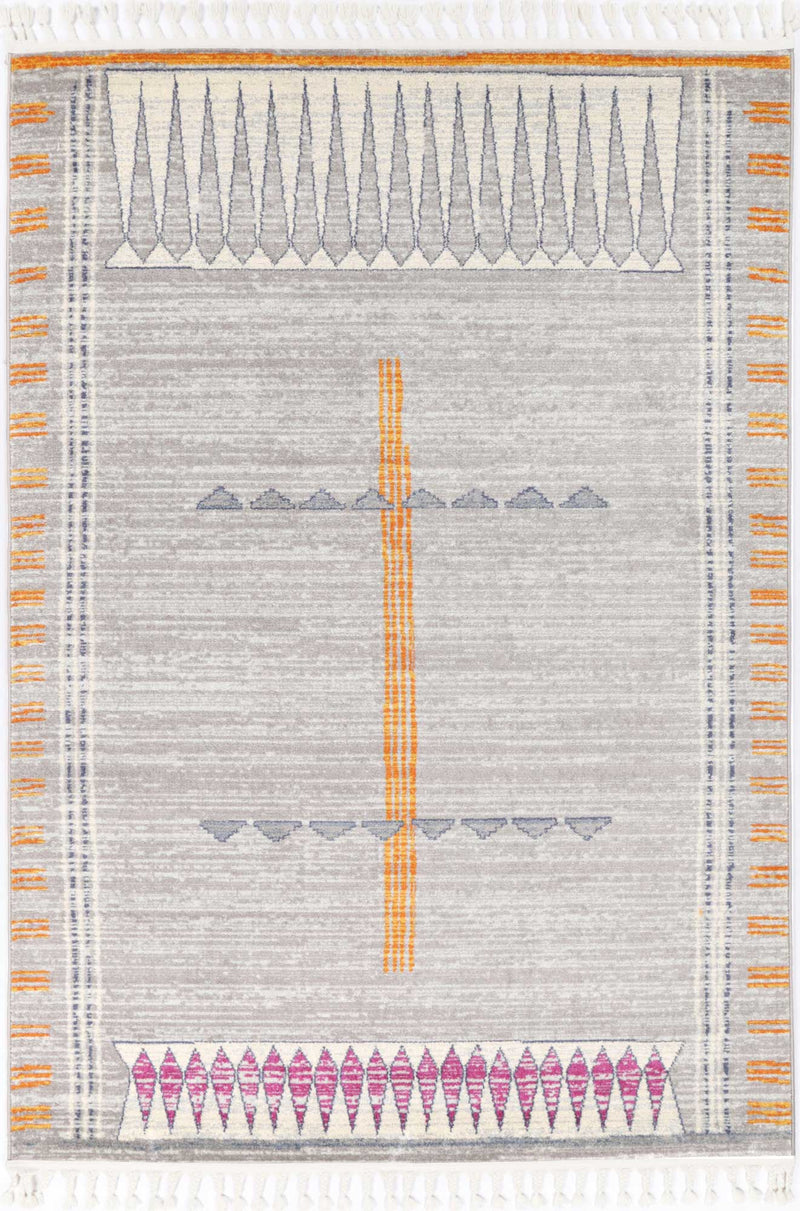 Pasto Tribal Grey Rug 200x290cm