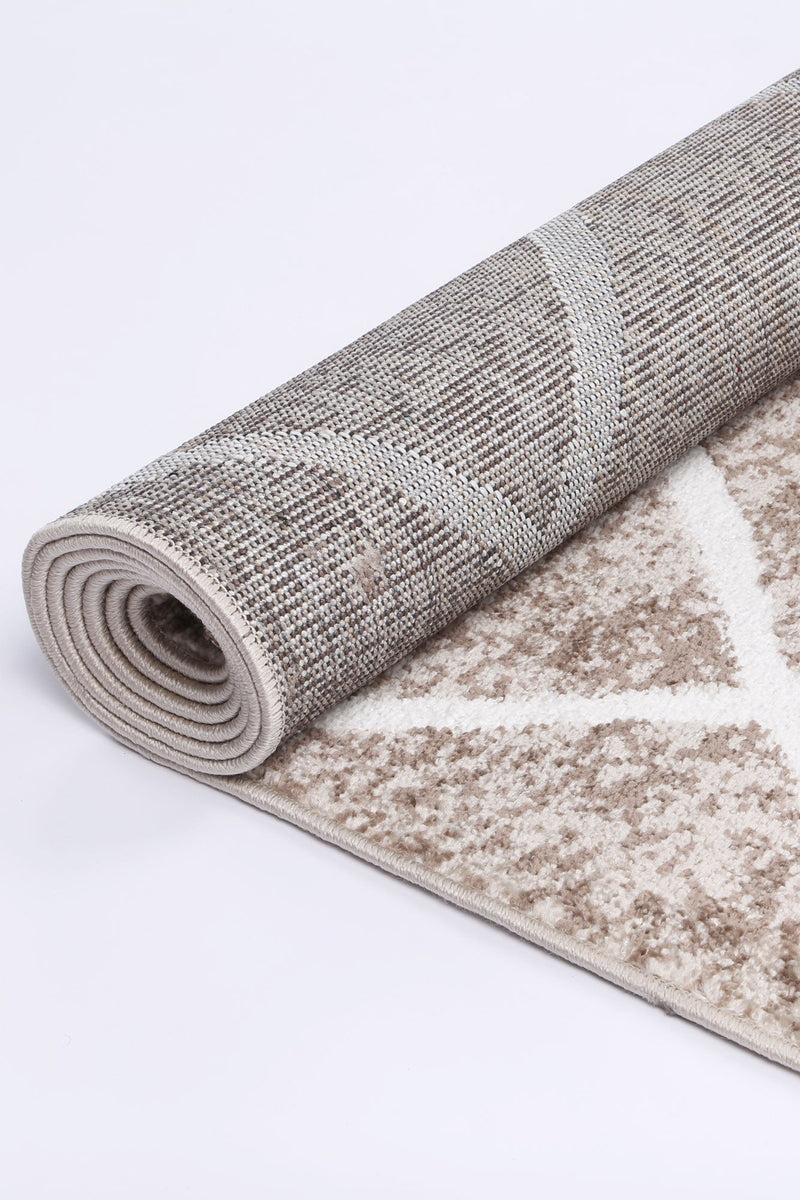 Windjana Diamond Mocha Rug 160x230cm