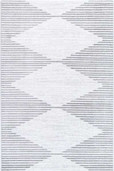 Windjana Abstract Diamond Silver Rug 160x230cm