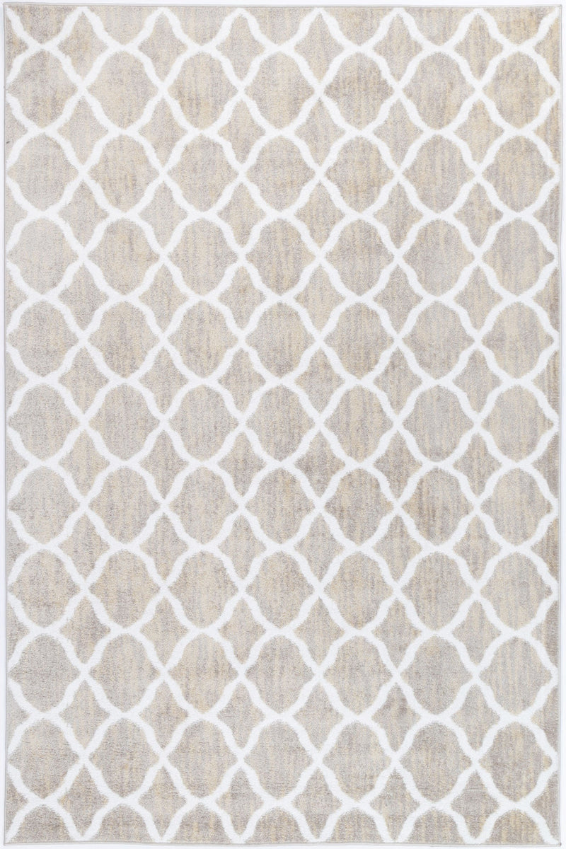 Windjana Lattice Latte Rug 160x230cm