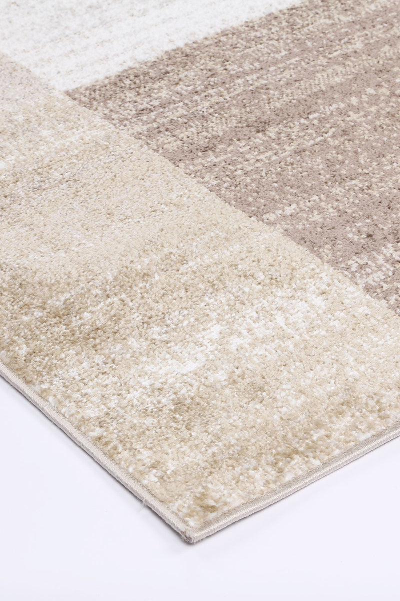 Windjana Abstract Geometric Beige Rug 160x230cm