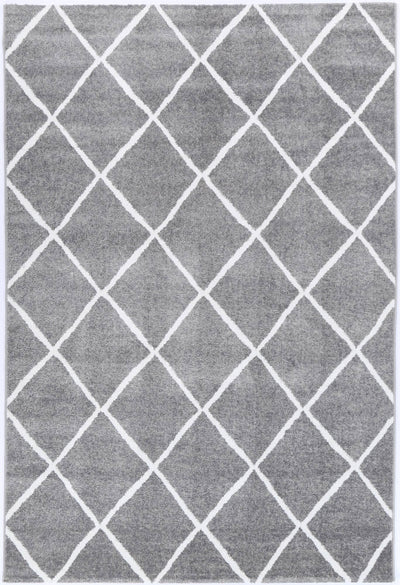 Windjana Diamond Grey Rug 200x290cm