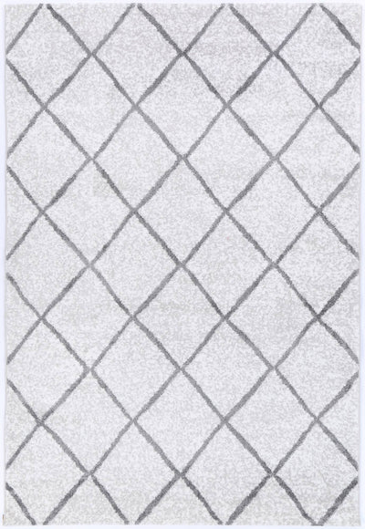 Windjana Diamond Silver Rug 200x290cm