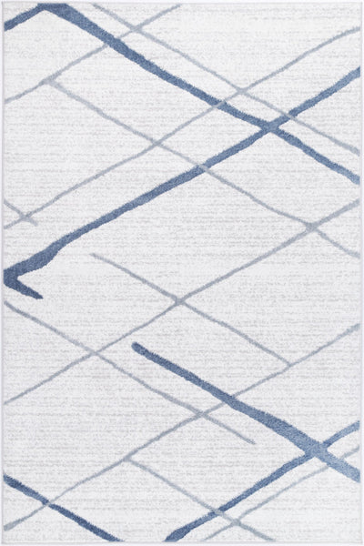 Windjana Abstract Stripe Light Blue Rug 240x330cm