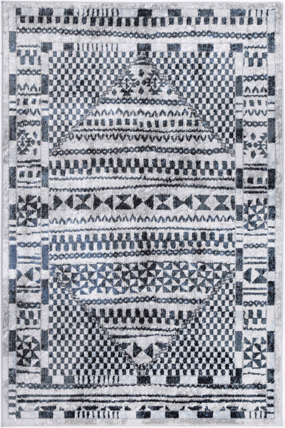 Windjana Tribal Blue Rug 240x330cm