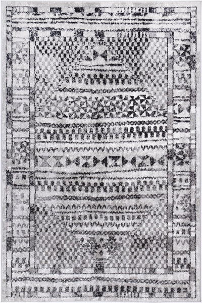 Windjana Tribal Charcoal Rug 280x380cm