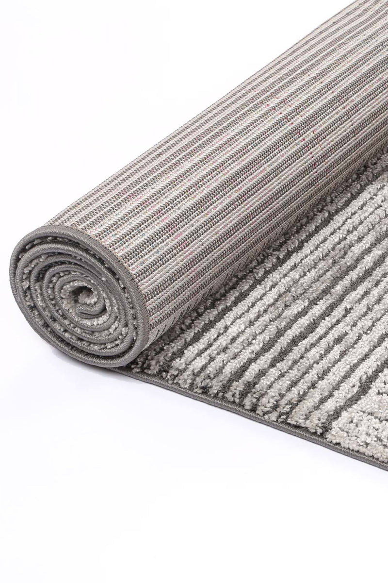 Verve Grey Brick Rug 240x330cm