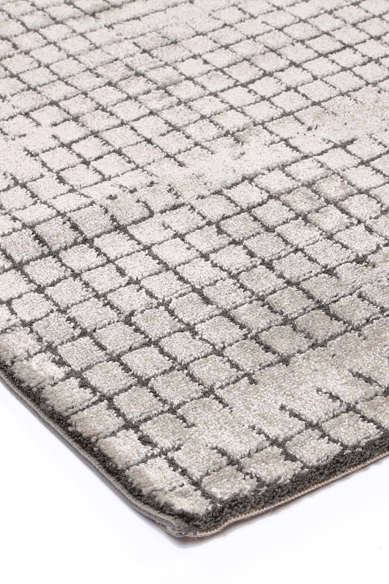 Verve Grey Cubic Rug 240x330cm