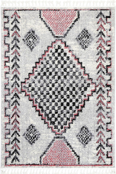 Myk Multi Pink Bohemian Rug 240x330 cm