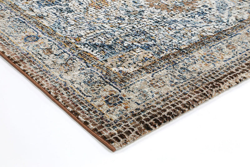 Roman Mosaic Classic Grey Brown Rug 200x290 cm