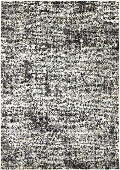 Roman Mosaic Solid Ash Rug 200x290 cm