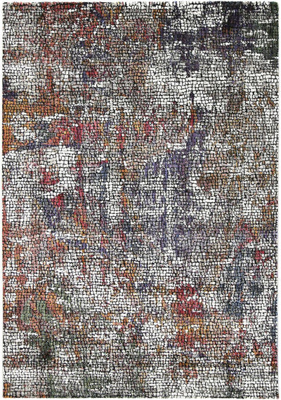 Roman Mosaic Solid Multi Rug 200x290 cm