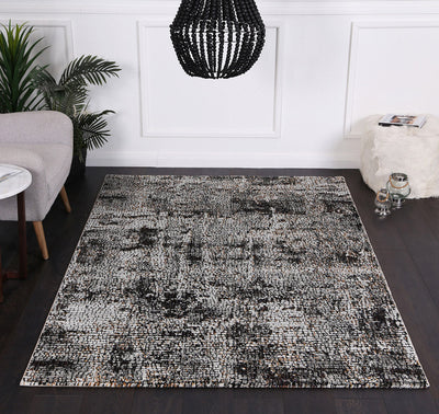 Roman Mosaic Solid Ash Rug 300x400 cm