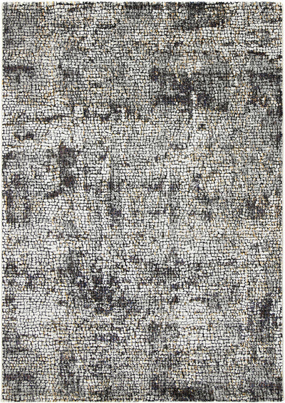 Roman Mosaic Solid Ash Rug 300x400 cm