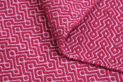 Natura Wool Hot Pink Diamond Rug 120x170 cm