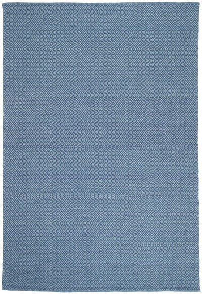 Natura Wool Blue Diamond Rug 120x170 cm