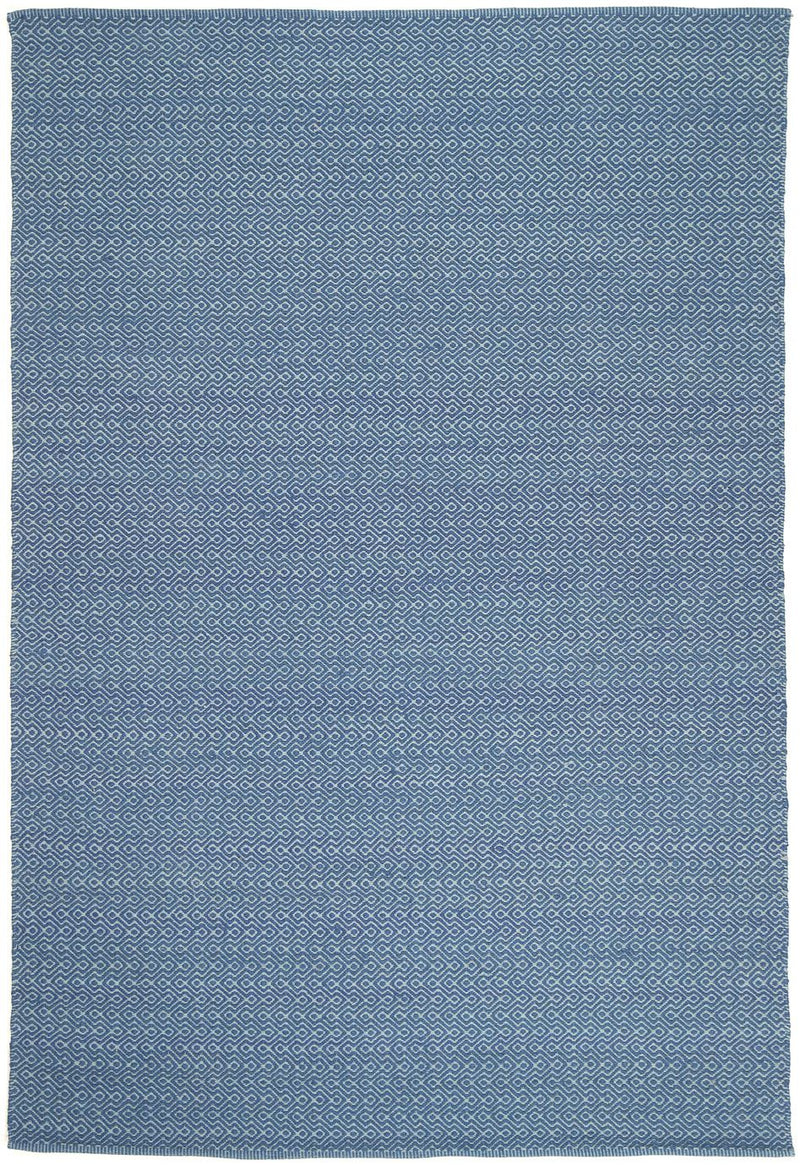 Natura Wool Blue Diamond Rug 120x170 cm