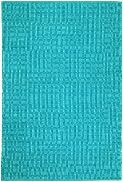 Natura Wool Turquoise Blue Diamond Rug 120x170 cm