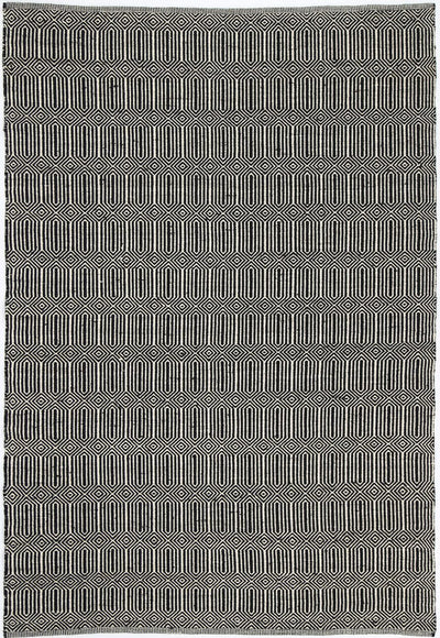 Natura Wool Black Line Rug 120x170 cm