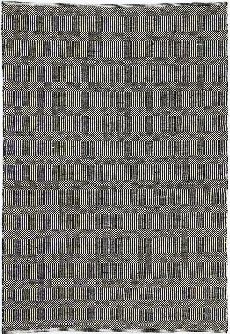 Natura Wool Black Line Rug 120x170 cm