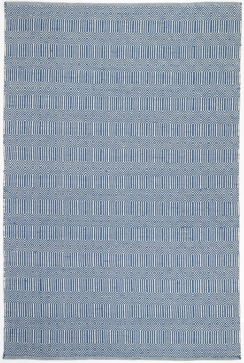 Natura Wool Blue Line Rug 120x170 cm