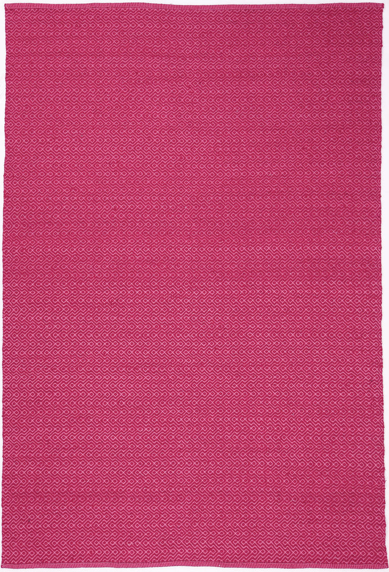 Natura Wool Hot Pink Diamond Rug 160x230 cm