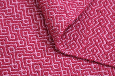 Natura Wool Hot Pink Diamond Rug 160x230 cm