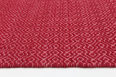 Natura Wool Hot Pink Diamond Rug 160x230 cm