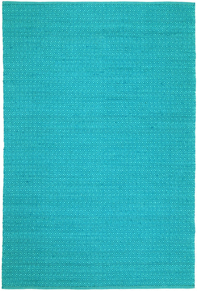 Natura Wool Turquoise Blue Diamond Rug 160x230 cm