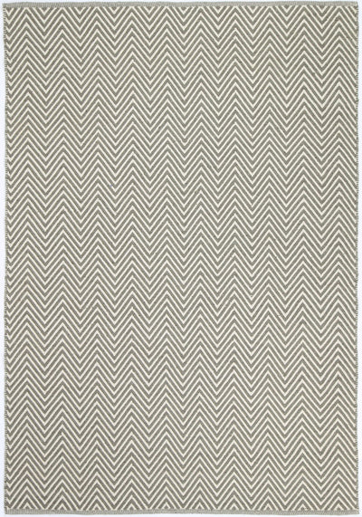 Natura Wool Fog Beige Chevron Rug 160x230 cm