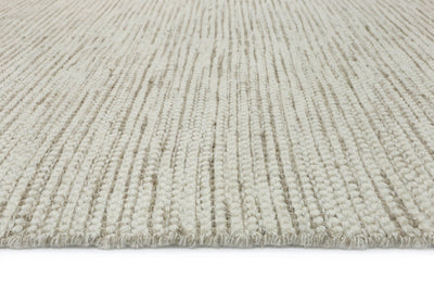 Scandi Beige Brown Reversible Wool Rug 160x230 cm