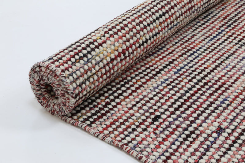 Scandi Multi Reversible Wool Rug 160x230 cm