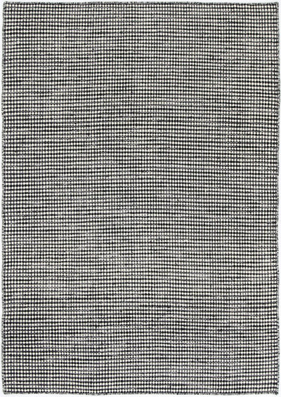 Scandi Charcoal Grey Reversible Wool Rug 200x290 cm