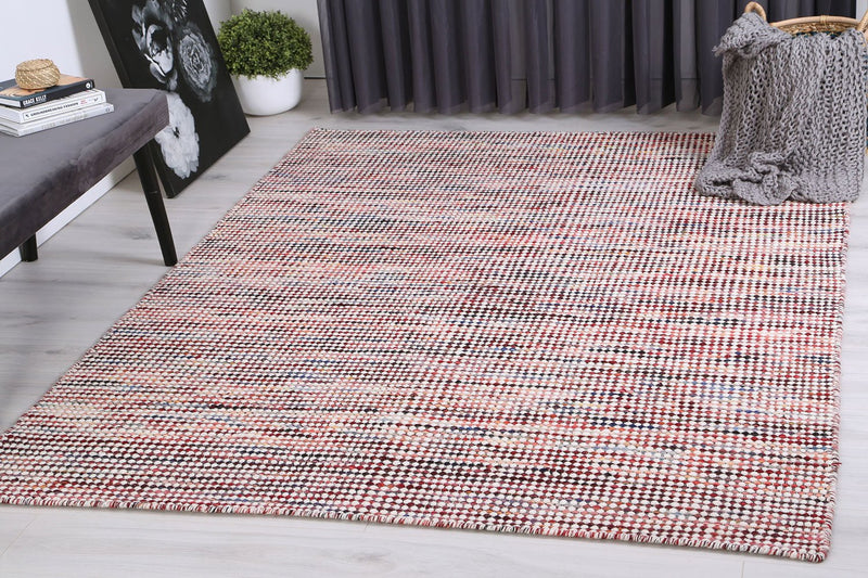 Scandi Multi Reversible Wool Rug 200x290 cm