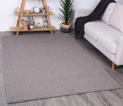 Kanarra Charcoal Grey Wool Rug 240x330 cm