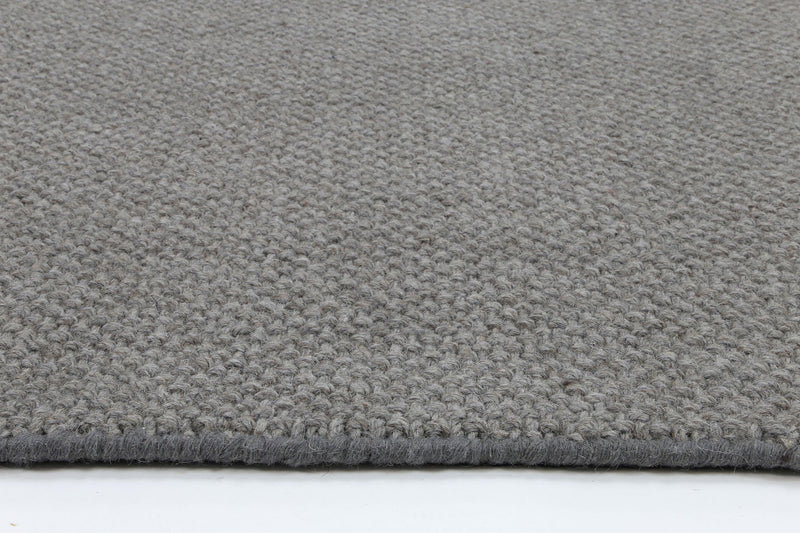 Kanarra Grey Wool Rug 240x330 cm