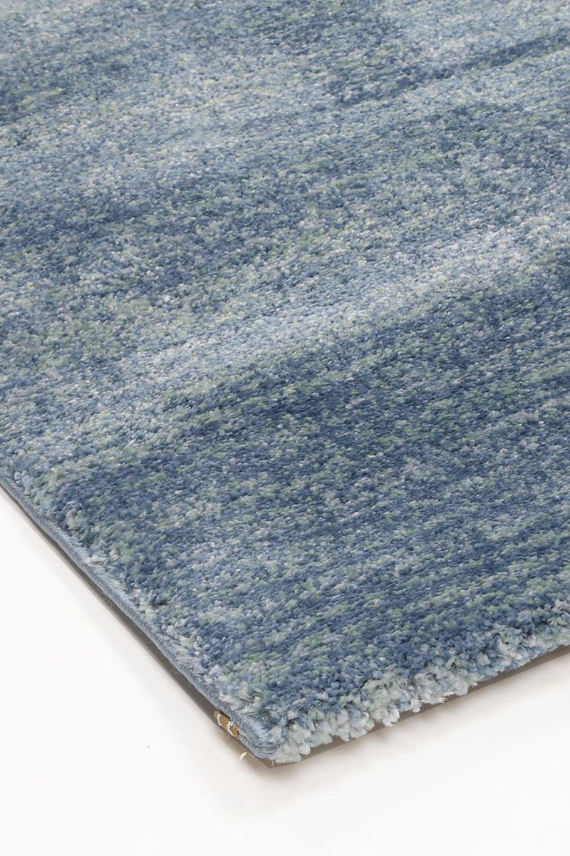 Zarin Solid Blue Modern Rug 120x170 cm