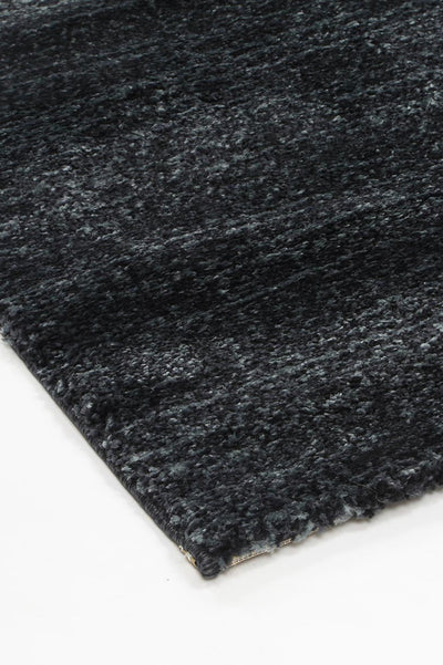 Zarin Solid Anthracite Modern Rug 200x290 cm