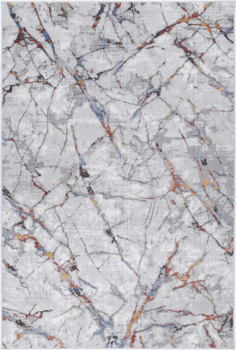 Isaiah Grey Multi Marble Rug 120x170cm