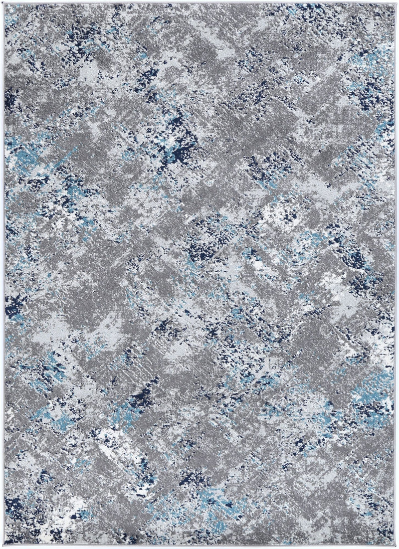 Ligures Grey Blue Rug 160X230cm