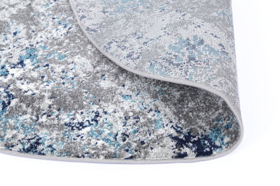 Ligures Grey Blue Rug 160X230cm