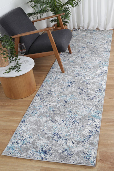 Ligures Grey Blue Rug 160X230cm