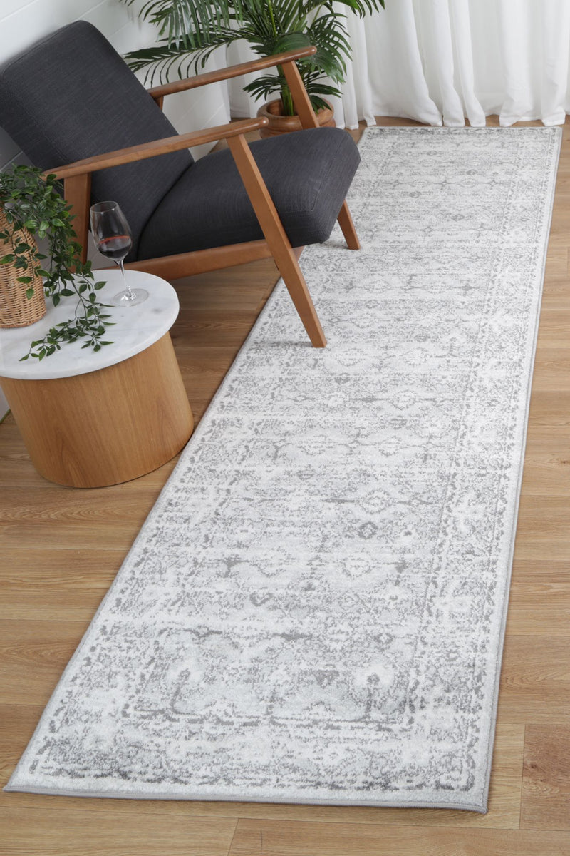 Ligures Grey White Ancient Rug 160X230cm