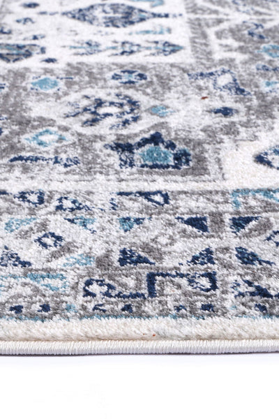 Liguresï_Cream Blue Traditional Rug 160X230cm