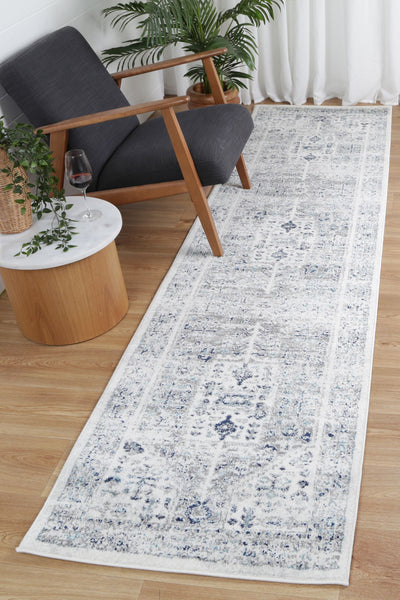 Ligures Cream Blue Traditional Rug 160X230cm