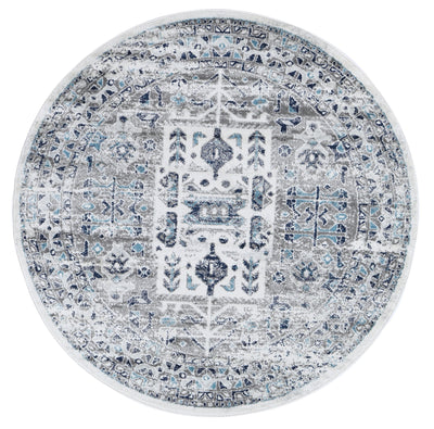 Ligures Cream Blue Traditional Rug 160X230cm