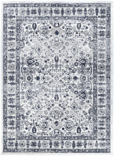 Ligures Navy Cream Traditional Rug 160X230cm