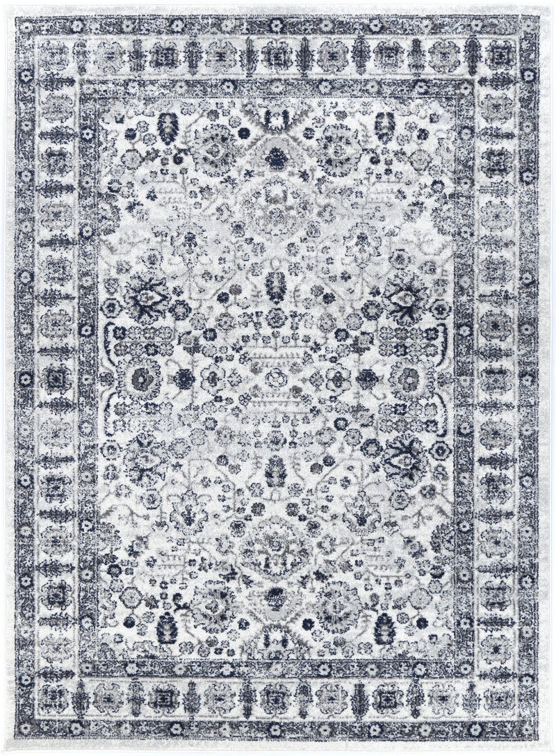 Ligures Navy Cream Traditional Rug 160X230cm