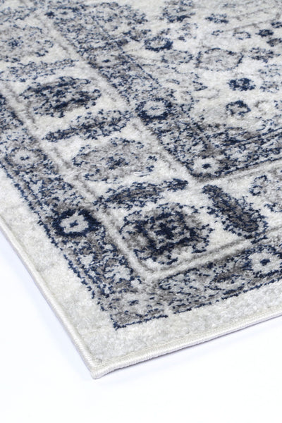 Ligures Navy Cream Traditional Rug 160X230cm