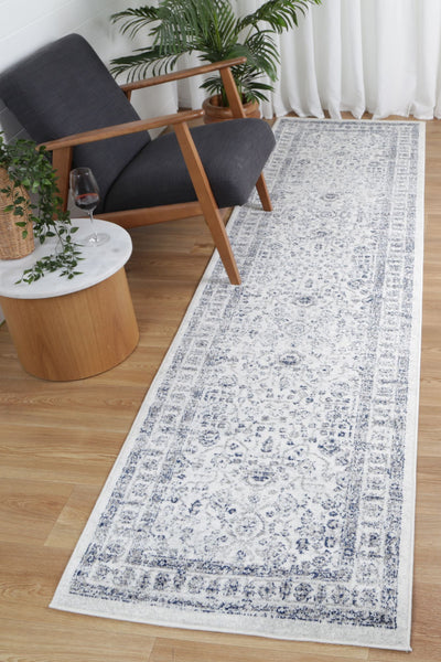 Ligures Navy Cream Traditional Rug 160X230cm